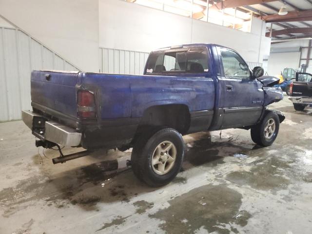 1B7HF16Z9YS591197 - 2000 DODGE RAM 1500 BLUE photo 3