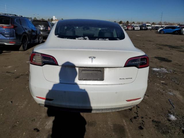 5YJ3E1EB8JF185724 - 2018 TESLA MODEL 3 WHITE photo 6