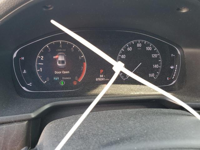 1HGCV1F46KA080143 - 2019 HONDA ACCORD EX Mavi fotoğraf 9