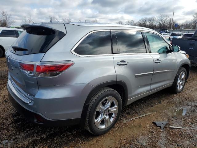 5TDDKRFH5GS255831 - 2016 TOYOTA HIGHLANDER LIMITED SILVER photo 3