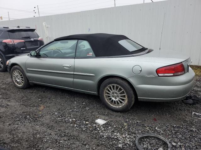 1C3EL55R74N360445 - 2004 CHRYSLER SEBRING LXI SILVER photo 2