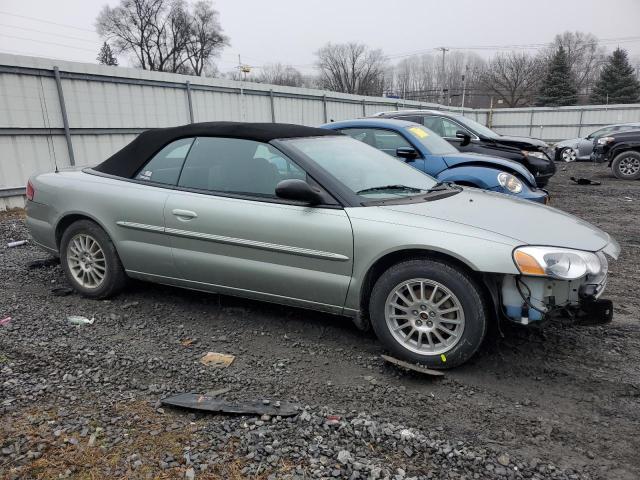 1C3EL55R74N360445 - 2004 CHRYSLER SEBRING LXI SILVER photo 4