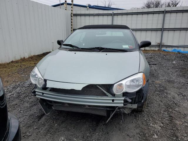 1C3EL55R74N360445 - 2004 CHRYSLER SEBRING LXI SILVER photo 5