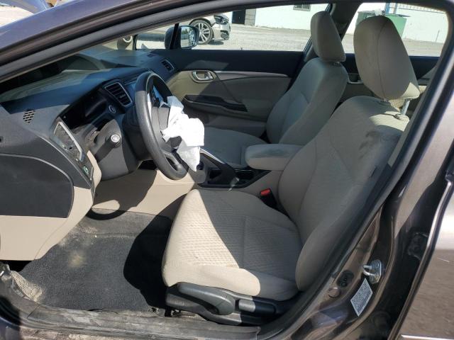 19XFB2F84FE225308 - 2015 HONDA CIVIC EX CHARCOAL photo 7