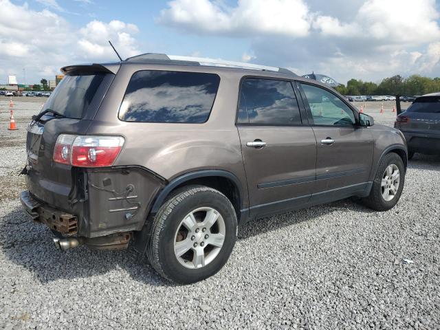 1GKLRKED6AJ222665 - 2010 GMC ACADIA SL BROWN photo 3