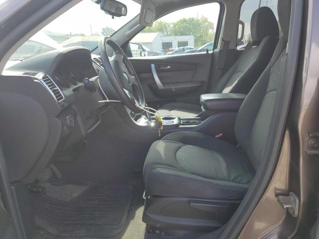 1GKLRKED6AJ222665 - 2010 GMC ACADIA SL BROWN photo 7