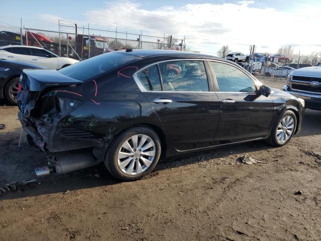 1HGCR2F88DA073601 - 2013 HONDA ACCORD EXL BLACK photo 3