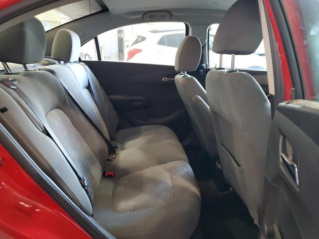 1G1JA5SH6D4225760 - 2013 CHEVROLET SONIC LS წითელი ფოტო 10