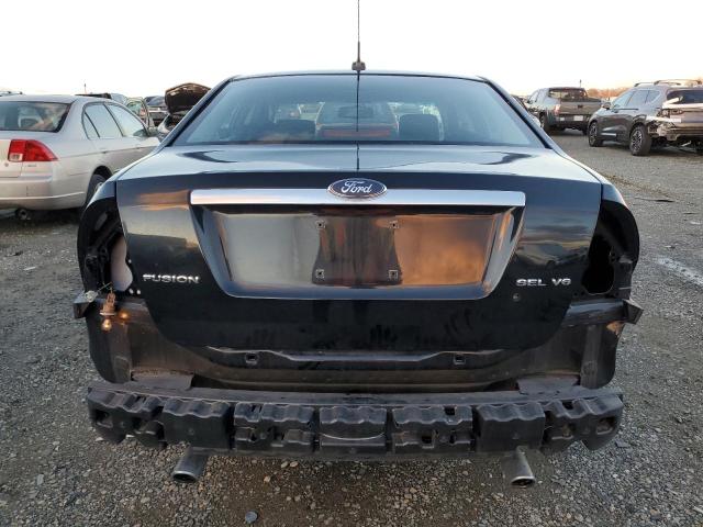 3FAHP08198R104936 - 2008 FORD FUSION SEL BLACK photo 6