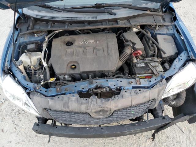 2T1BU40E49C073147 - 2009 TOYOTA COROLLA BASE BLUE photo 11