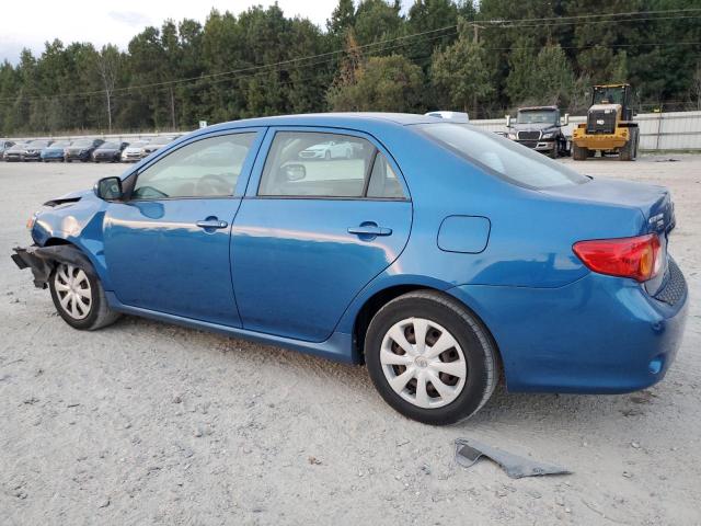 2T1BU40E49C073147 - 2009 TOYOTA COROLLA BASE BLUE photo 2