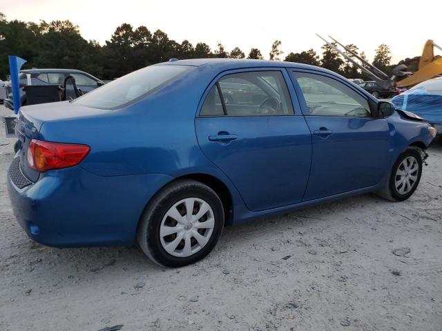2T1BU40E49C073147 - 2009 TOYOTA COROLLA BASE BLUE photo 3
