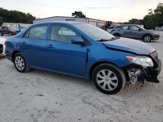 2T1BU40E49C073147 - 2009 TOYOTA COROLLA BASE BLUE photo 4