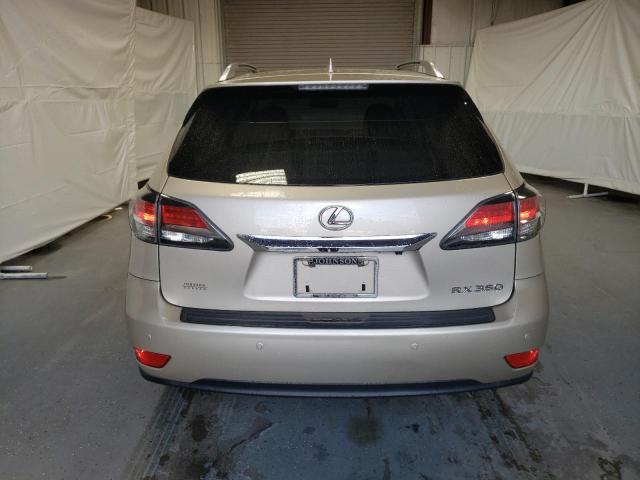 2T2ZK1BAXFC177131 - 2015 LEXUS RX 350 CREAM photo 6