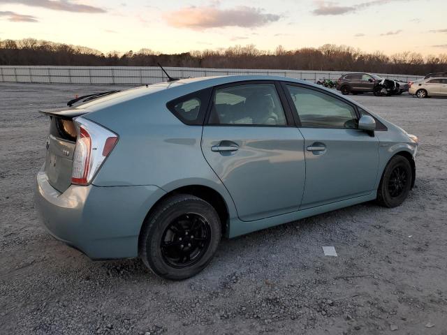 JTDKN3DU8F1908515 - 2015 TOYOTA PRIUS TURQUOISE photo 3