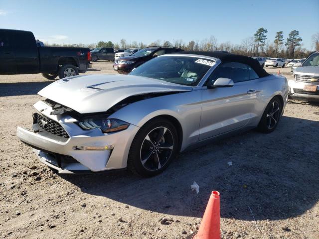 1FATP8UH2K5149254 - 2019 FORD MUSTANG SILVER photo 1