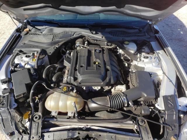 1FATP8UH2K5149254 - 2019 FORD MUSTANG SILVER photo 11