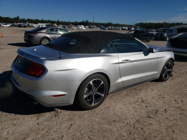 1FATP8UH2K5149254 - 2019 FORD MUSTANG SILVER photo 3