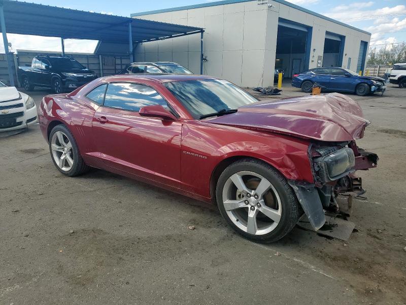 2G1FC1ED6B9102522 - 2011 CHEVROLET CAMARO LT RED photo 4