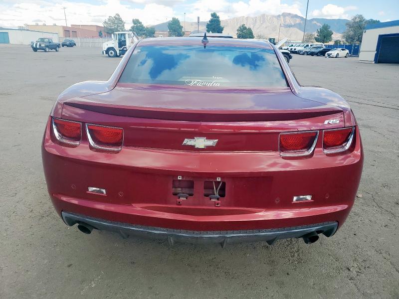 2G1FC1ED6B9102522 - 2011 CHEVROLET CAMARO LT RED photo 6