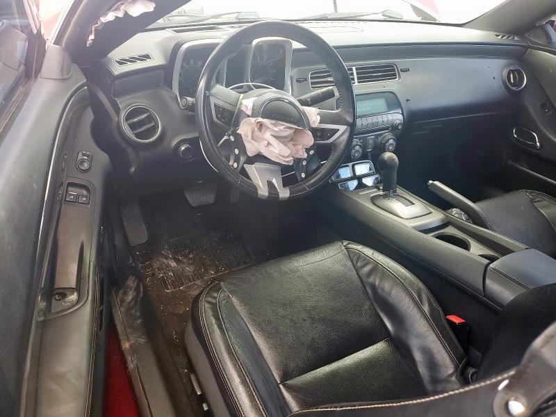 2G1FC1ED6B9102522 - 2011 CHEVROLET CAMARO LT RED photo 8