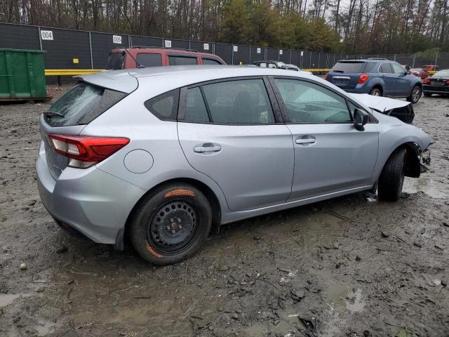 4S3GTAA66K3715767 - 2019 SUBARU IMPREZA SILVER photo 3