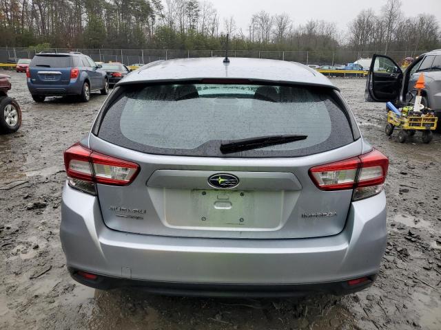 4S3GTAA66K3715767 - 2019 SUBARU IMPREZA SILVER photo 6