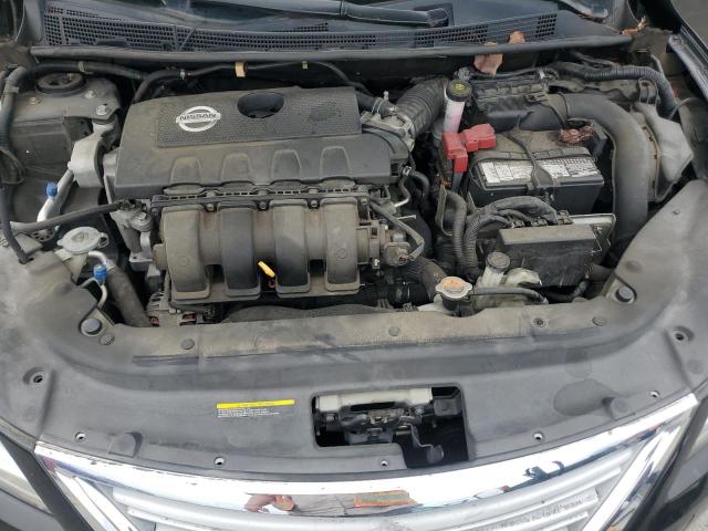 3N1AB7AP7DL701312 - 2013 NISSAN SENTRA S BLACK photo 11