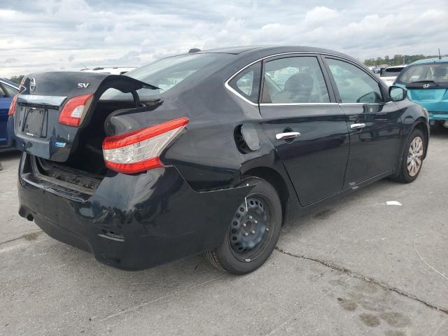 3N1AB7AP7DL701312 - 2013 NISSAN SENTRA S BLACK photo 3