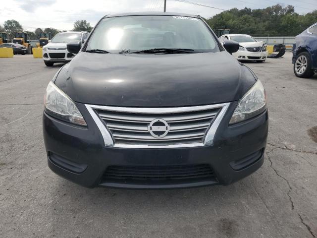 3N1AB7AP7DL701312 - 2013 NISSAN SENTRA S BLACK photo 5