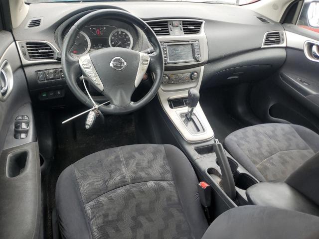 3N1AB7AP7DL701312 - 2013 NISSAN SENTRA S BLACK photo 8