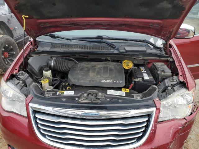 2C4RC1CG4ER364299 - 2014 CHRYSLER TOWN & COU TOURING L BURGUNDY photo 12