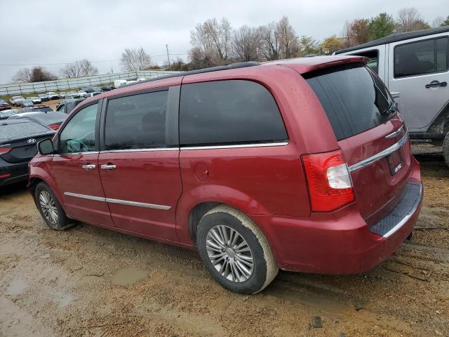 2C4RC1CG4ER364299 - 2014 CHRYSLER TOWN & COU TOURING L BURGUNDY photo 2