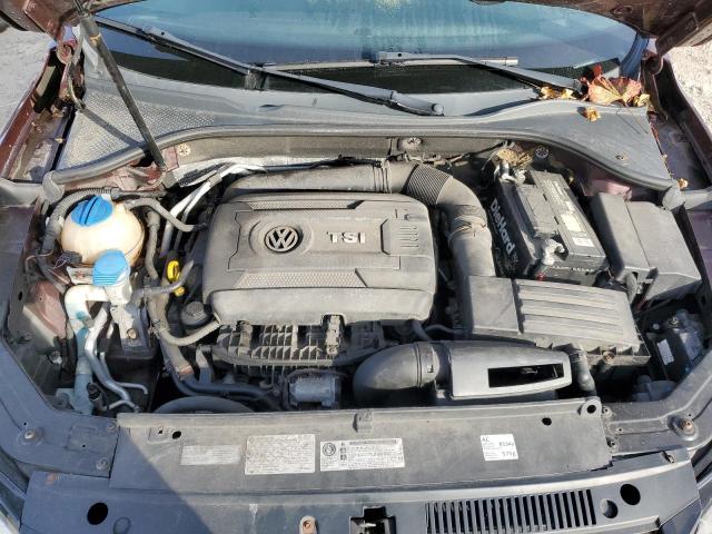 1VWBT7A35EC054933 - 2014 VOLKSWAGEN PASSAT SE ყავისფერი ფოტო 11