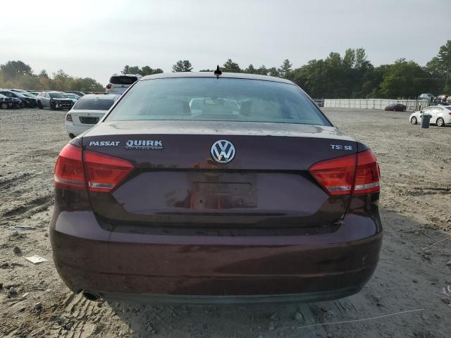 1VWBT7A35EC054933 - 2014 VOLKSWAGEN PASSAT SE ყავისფერი ფოტო 6