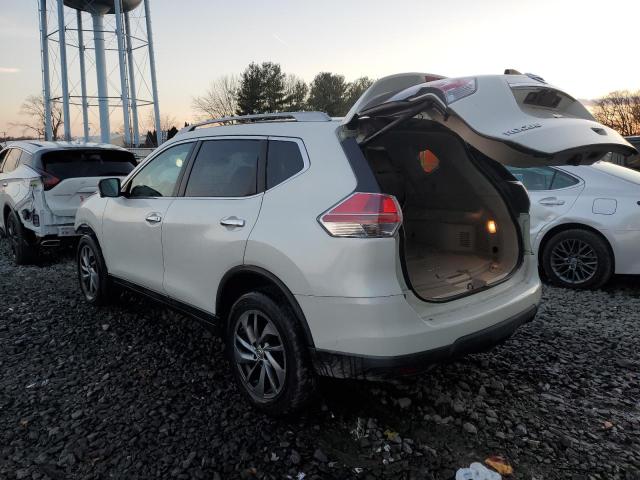 5N1AT2MV5FC834698 - 2015 NISSAN ROGUE S WHITE photo 2