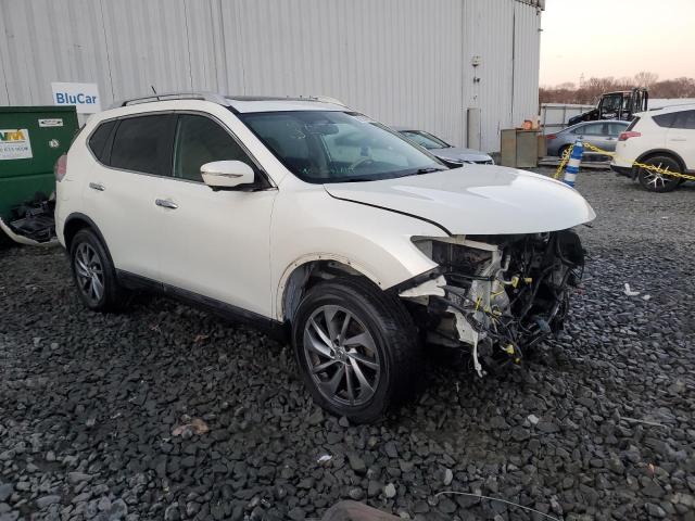 5N1AT2MV5FC834698 - 2015 NISSAN ROGUE S WHITE photo 4