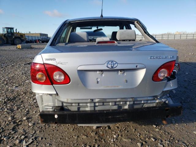 1NXBR32E37Z849238 - 2007 TOYOTA COROLLA CE SILVER photo 6