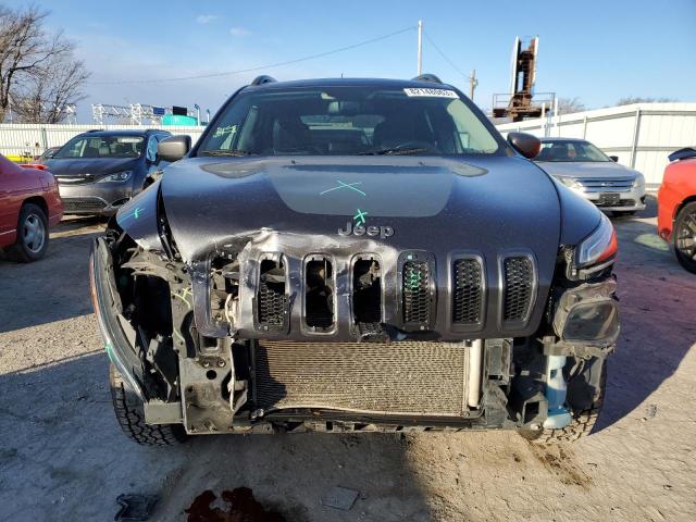 1C4PJMBS7HW614988 - 2017 JEEP CHEROKEE TRAILHAWK 灰色 照片 5