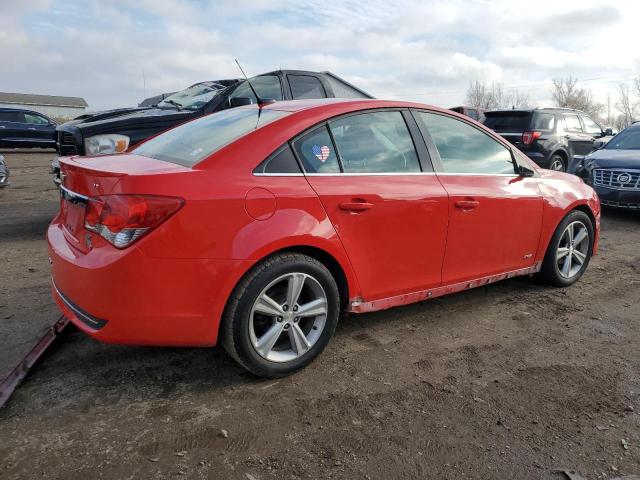 1G1PE5SB8E7279507 - 2014 CHEVROLET CRUZE LT RED photo 3