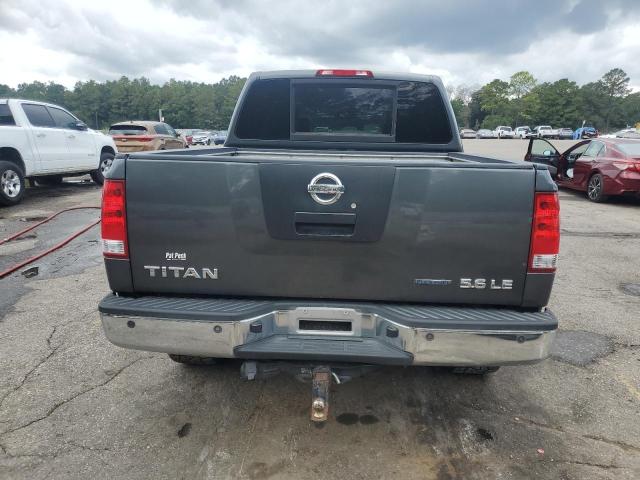 1N6BA07C28N352904 - 2008 NISSAN TITAN XE GRAY photo 6