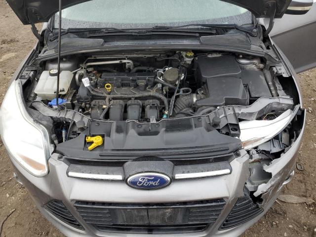 1FAHP3H23CL417420 - 2012 FORD FOCUS SEL GRAY photo 11