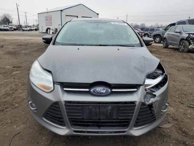 1FAHP3H23CL417420 - 2012 FORD FOCUS SEL GRAY photo 5