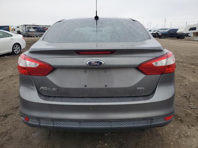 1FAHP3H23CL417420 - 2012 FORD FOCUS SEL GRAY photo 6