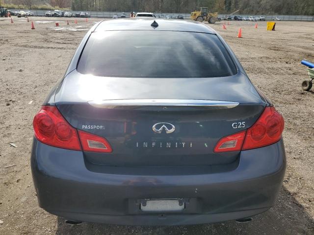 JN1DV6AP1BM600333 - 2011 INFINITI G25 BASE BLUE photo 6