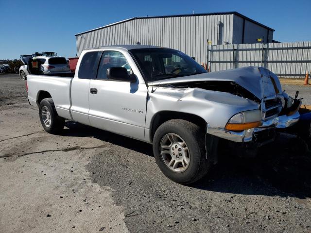 1B7GL22X31S182276 - 2001 DODGE DAKOTA SILVER photo 4