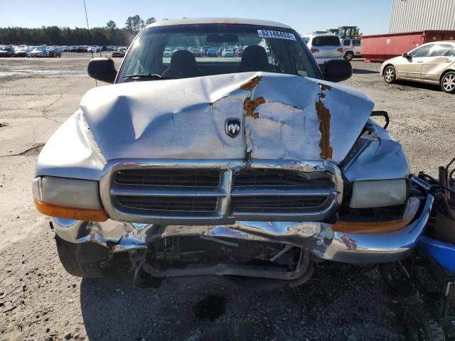 1B7GL22X31S182276 - 2001 DODGE DAKOTA SILVER photo 5