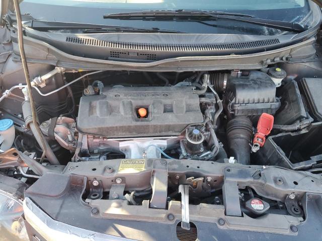 2HGFB2F55CH560603 - 2012 HONDA CIVIC LX BROWN photo 11