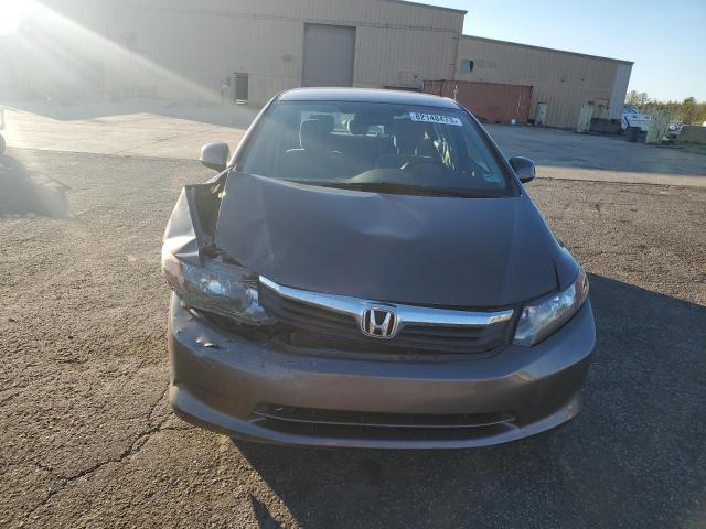 2HGFB2F55CH560603 - 2012 HONDA CIVIC LX BROWN photo 5