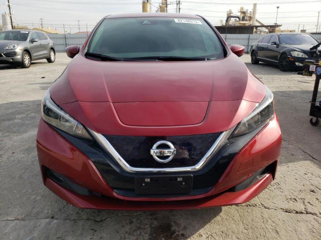 1N4AZ1CV2NC555079 - 2022 NISSAN LEAF SV RED photo 5